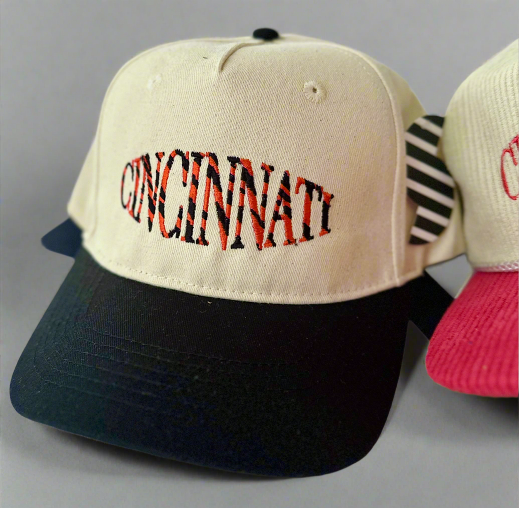 The OG CINCINNATI Snapback - Striped