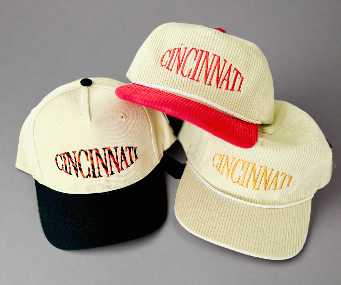 The OG CINCINNATI Snapback - Striped