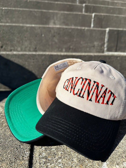 The OG CINCINNATI Snapback - Striped