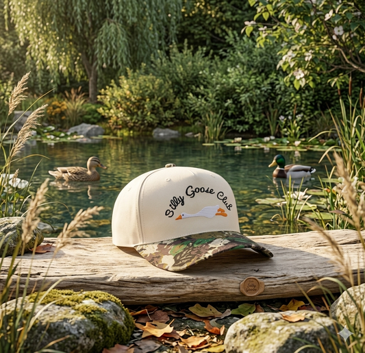 Silly Goose Club Camo Snapback