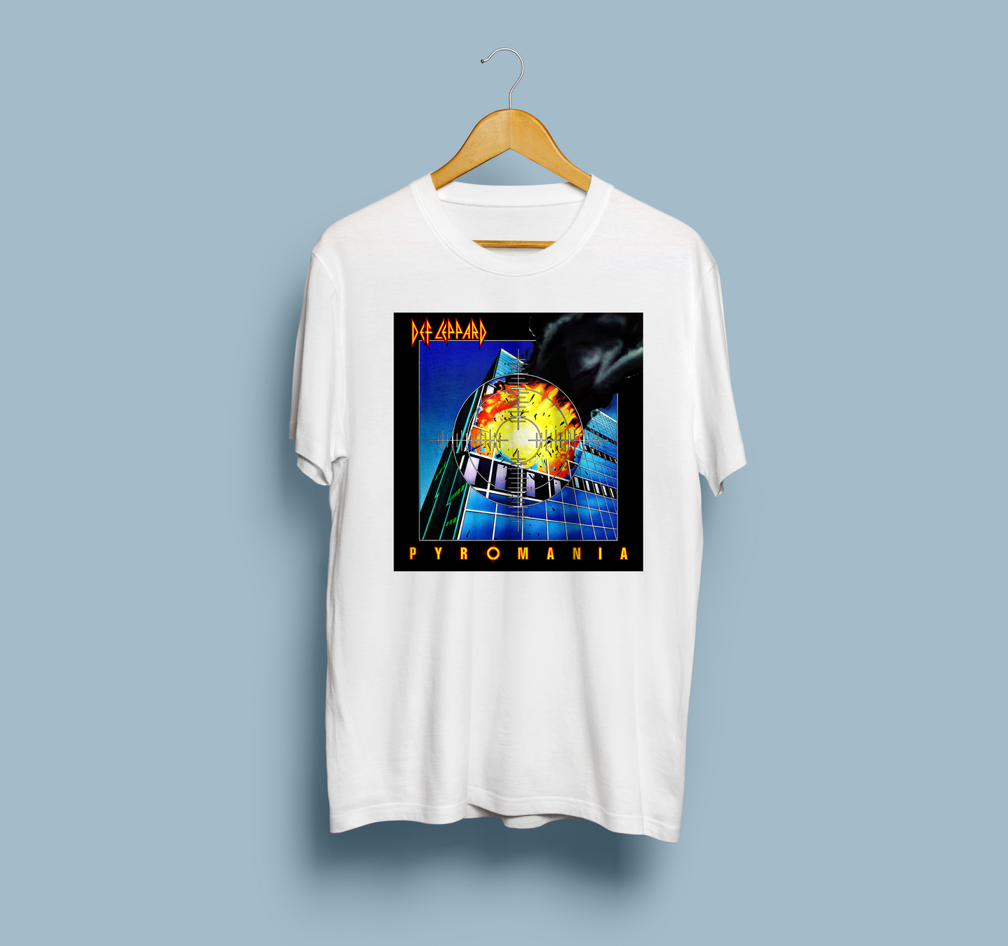 Pyromania T-Shirt | 1983 Def Leppard Pyromania Album Vintage Tee