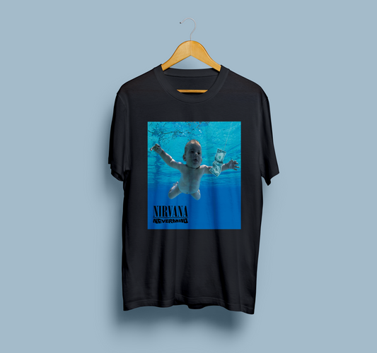 Nirvana Nevermind T-Shirt | Kurt Cobain 1991 Vintage Tee